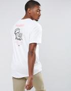 Ok-yo Pizzeria Back Print Oversized T-shirt - White