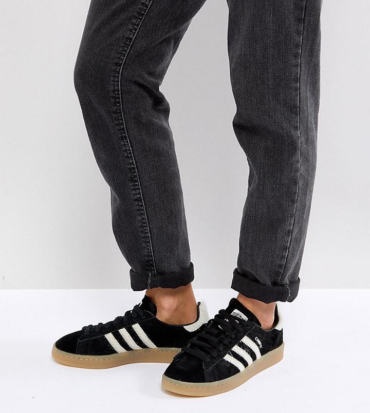 Adidas Originals Campus Sneakers In Core Black - Black