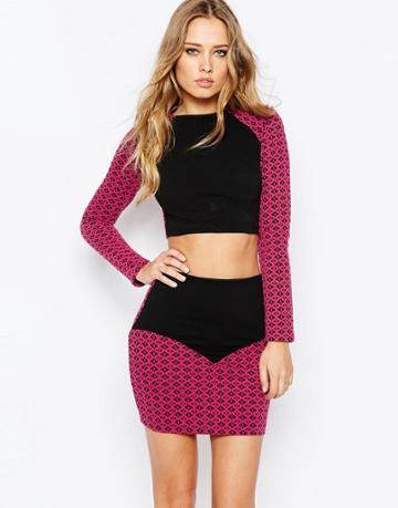 Hedonia Sansa Crop Top - Pink