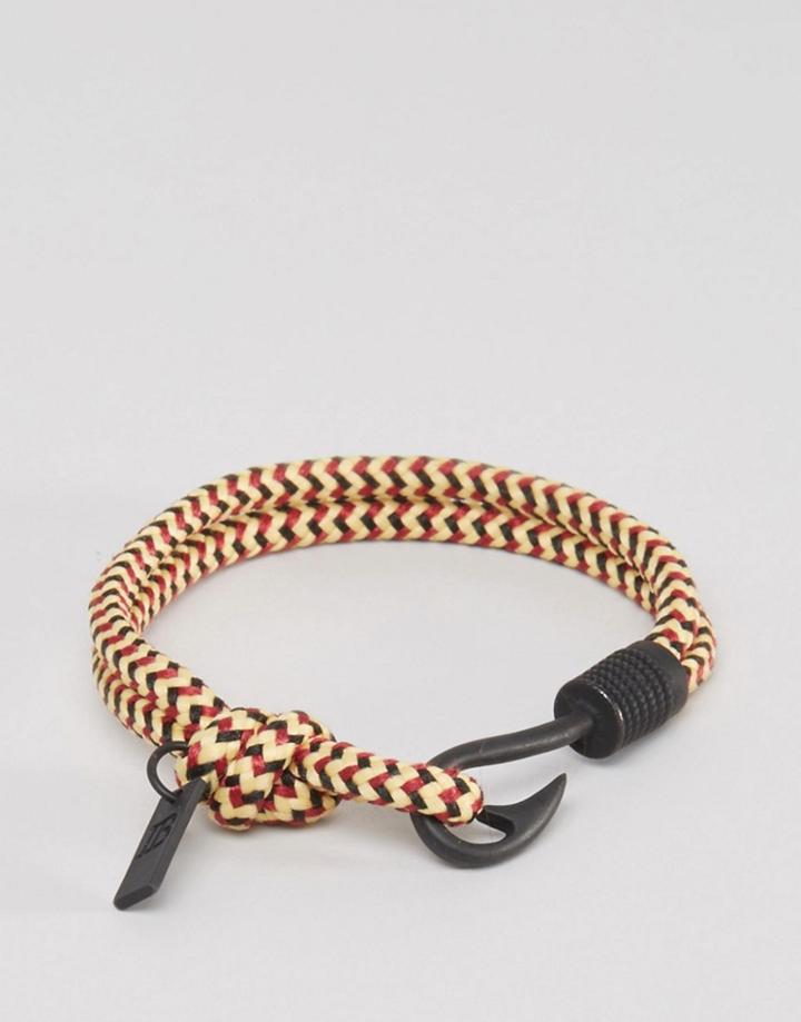 Icon Brand Hook Rope Bracelet In Multi - Multi