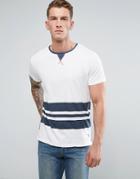Ringspun Stripe T-shirt - White