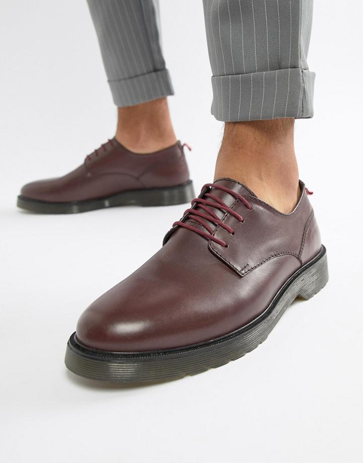 Kg By Kurt Geiger Marston Leather Lace Up Shoes - Brown