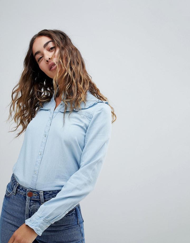 Esprit Denim Shirt - Blue