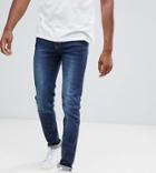 Loyalty And Faith Tall Beattie Skinny Fit Jean In Mid Wash - Blue
