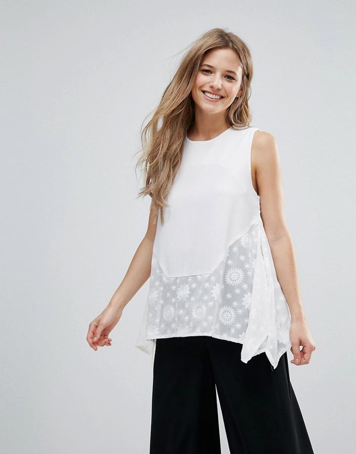 The English Factory Sleeveless Top - White