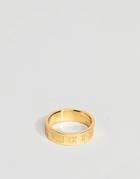 Mister Roman Ring In Gold - Gold