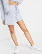 Annorlunda A Line Wrap Skirt In Quilted Floral - Part Of A Set-multi
