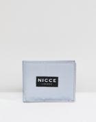 Nicce London Wallet In Reflective - Gray