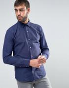 Dead Vintage Navy Nepped Shirt - Navy