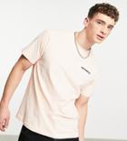 New Balance Linear Logo T-shirt In Pastel Pink