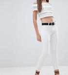 Miss Selfridge Lizzie Skinny Jeans-white