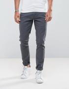 Only & Sons Chino In Slim Fit - Gray