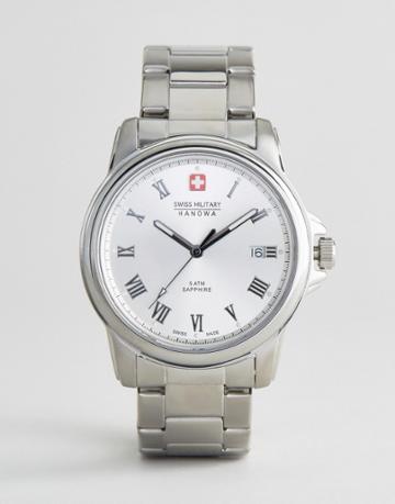Swiss Military Hanoa Watch - Silver