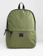 Asos Design Backpack In Khaki - Green