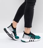 Adidas Originals Eqt Support Mid Adv Primeknit Sneakers In Green - Green