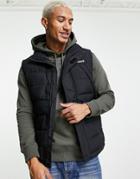 Timberland Outdoor Archive Puffer Vest In Black