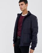 Fred Perry Utlity Bomber In Navy - Navy