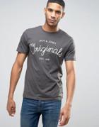 Jack & Jones Core T-shirt With Logo Print - Black