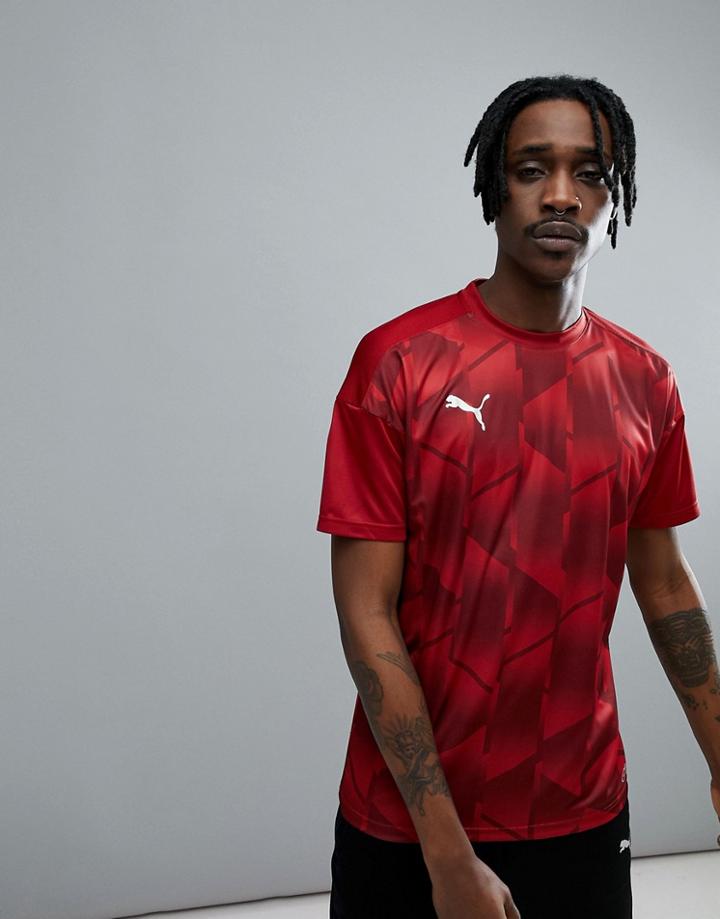 Puma Soccer Nxt Graphic T-shirt In Red 65575702 - Red