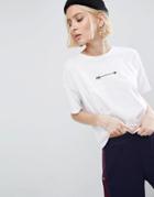 Asos T-shirt With Inky Tattoo Print - Multi