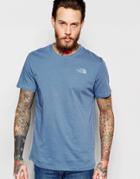 The North Face T-shirt With Chest Logo - Blue