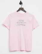 Nike Heritage T-shirt In Baby Pink