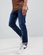 Voi Jeans Deconstructed Jeans In Indigo - Blue