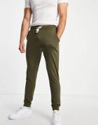 New Look Sweatpants In Khaki-green
