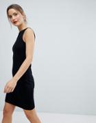 French Connection Lula Ponte Pencil Dress-black