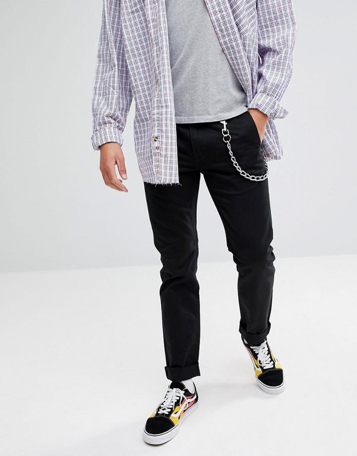 Diamond Supply Classic Chino In Slim Fit - Black