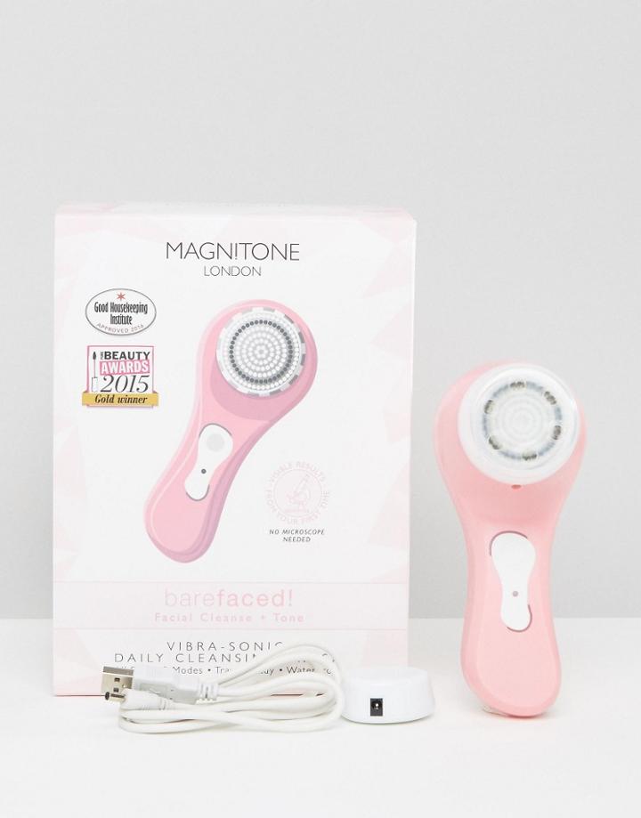 Magnitone Barefaced Vibra-soni Daily Cleansing Brush Pink - Pink