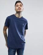 Pretty Green Short Sleeve Jersey T-shirt In Navy - Navy