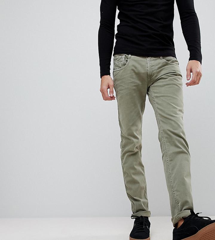 Replay Anbass Slim Jeans Khaki - Green