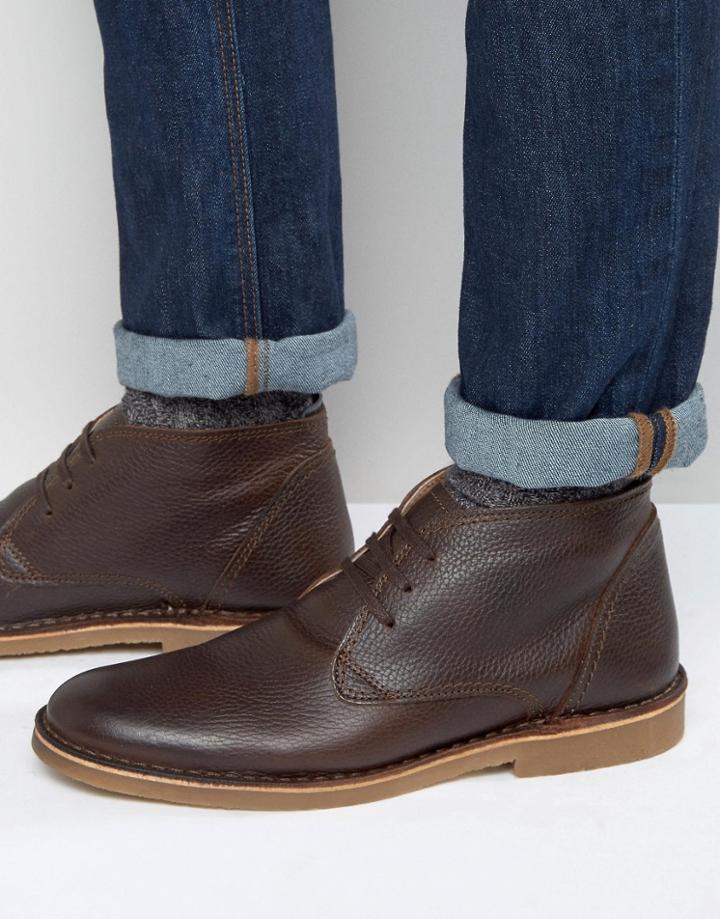 Selected Homme New Royce Leather Warm Boots - Black