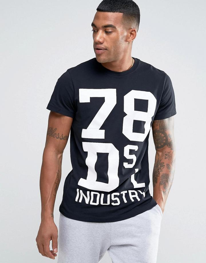 Diesel T-diego-nd 78 T-shirt - Black