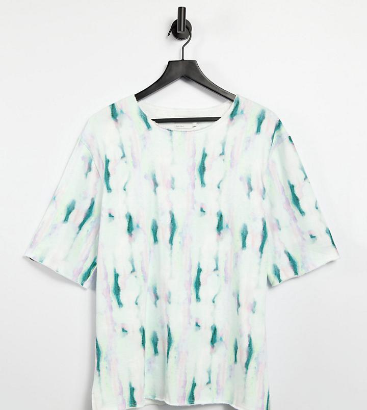 Asos Made In Kenya Relaxed Fit Tie Dye T-shirt - Part Of A Set-green