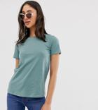 Asos Design Tall Ultimate T-shirt With Crew Neck In Teal - Green