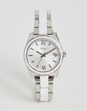 Fossil Es4590 Mini Scarlette Bracelet Watch - Silver