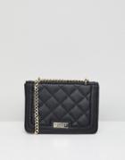 Lipsy Multi-way Cross Body Quilted Bag - Black