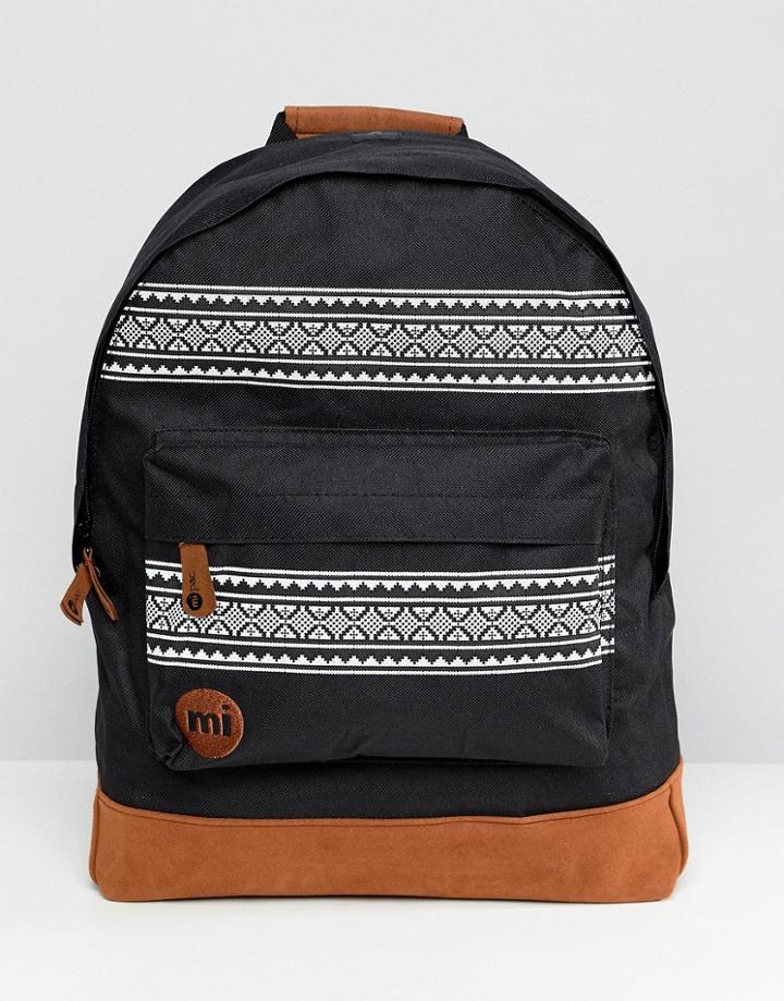 Mi Pac Nordic Backpack - Black