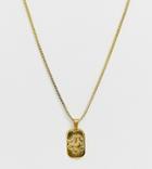 Image Gang Gold Filled Capricorn Star Sign Pendant Necklace - Gold
