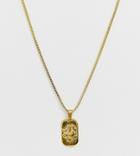 Image Gang Gold Filled Capricorn Star Sign Pendant Necklace - Gold