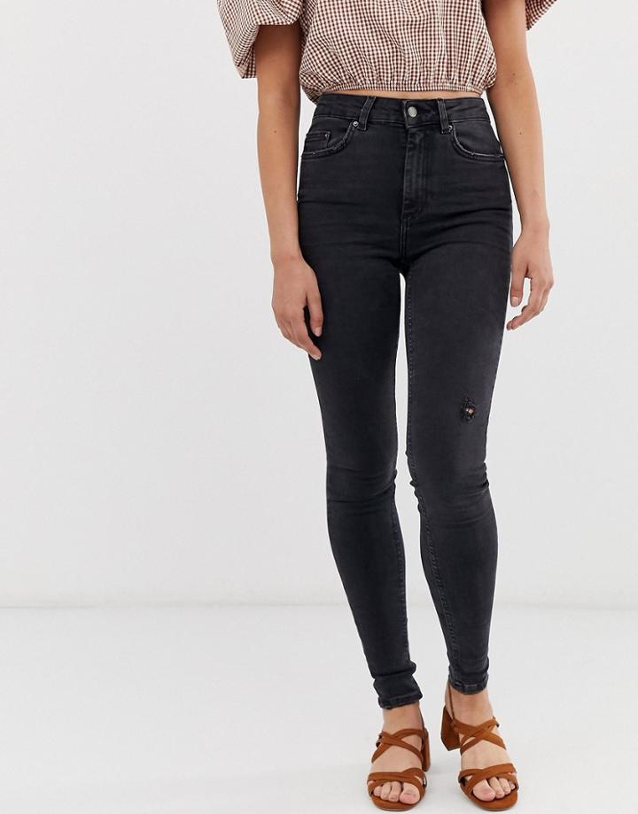 Pieces Skinny Jeans - Black