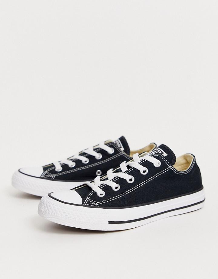 Converse Chuck Taylor All Star Ox Canvas Sneakers In Black