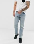 Levi's 501 93 Straight Fit Jeans In Thistle Subtle Light Wash