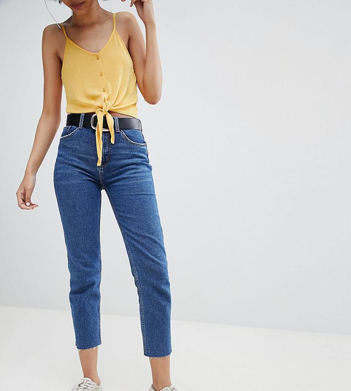 Bershka Cigarette Jean-blue