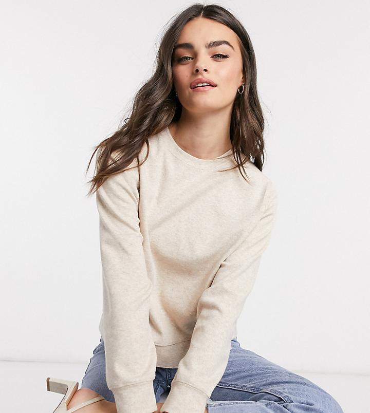 Mango Sweatshirt In Beige-neutral