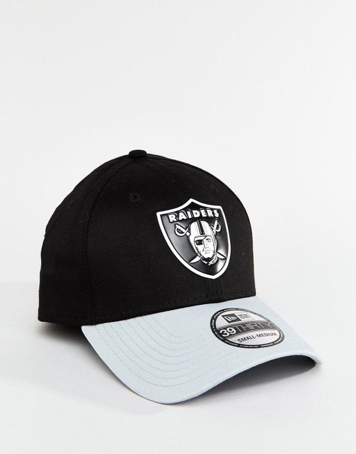 New Era 39thirty Cap La Raiders - Black
