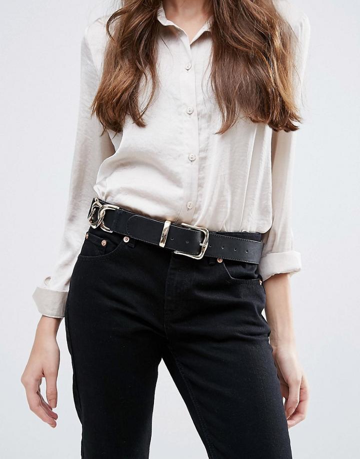 Asos Chain Side Jeans Belt - Black