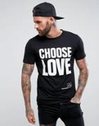 Help Refugees Choose Love T-shirt In Black - Black